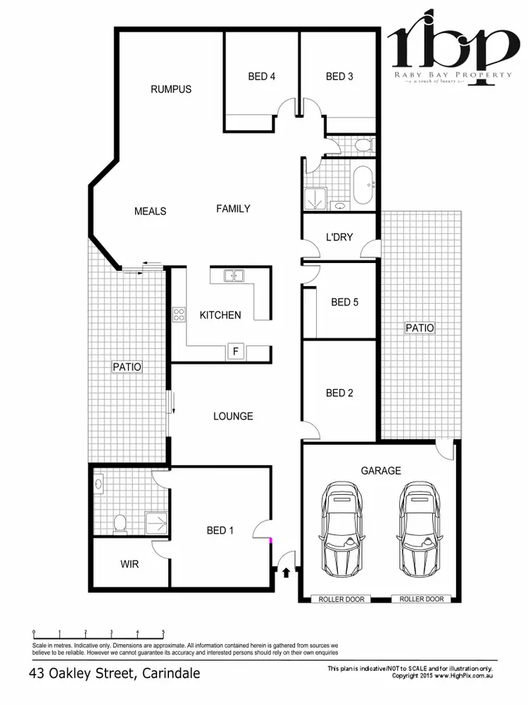 Floorplan of Homely house listing, 43 Oakley Street, Carindale QLD 4152