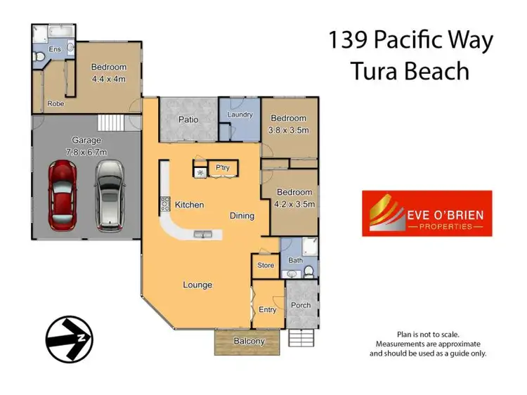 Floorplan of Homely house listing, 139 Pacific Way, Tura Beach NSW 2548