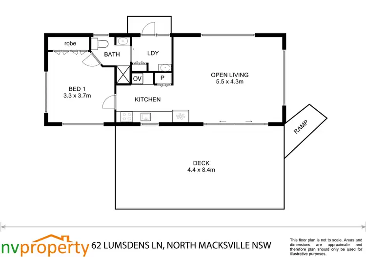 Floorplan of Homely rural property listing, 62 Lumsdens Lane, North Macksville NSW 2447
