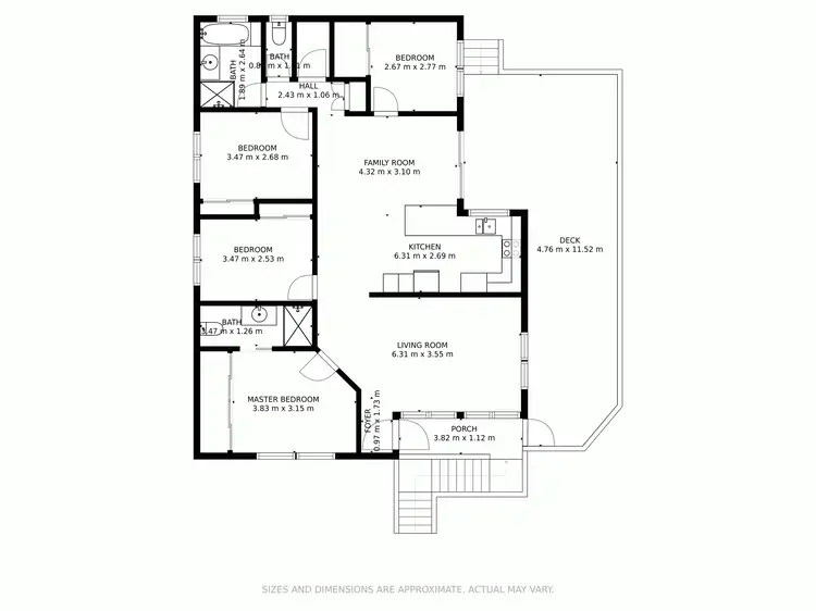 Floorplan of Homely house listing, 34 Raleigh Street, Scotts Head NSW 2447