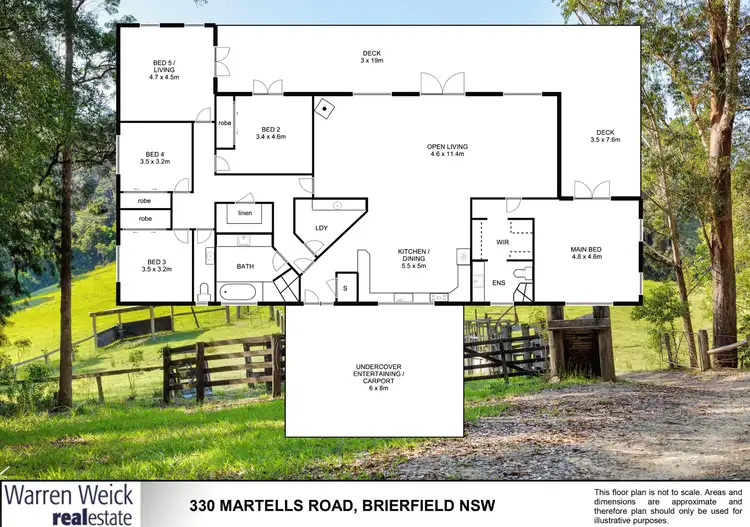 Floorplan of Homely other listing, 330 Martells Road, Bellingen NSW 2454
