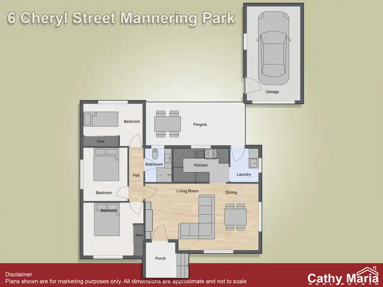 Floorplan of Homely house listing, 6 Cheryl Street, Mannering Park NSW 2259