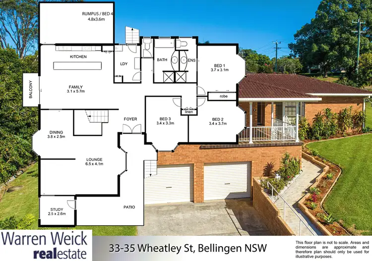 Floorplan of Homely house listing, 33-35 Wheatley  Street, Bellingen NSW 2454