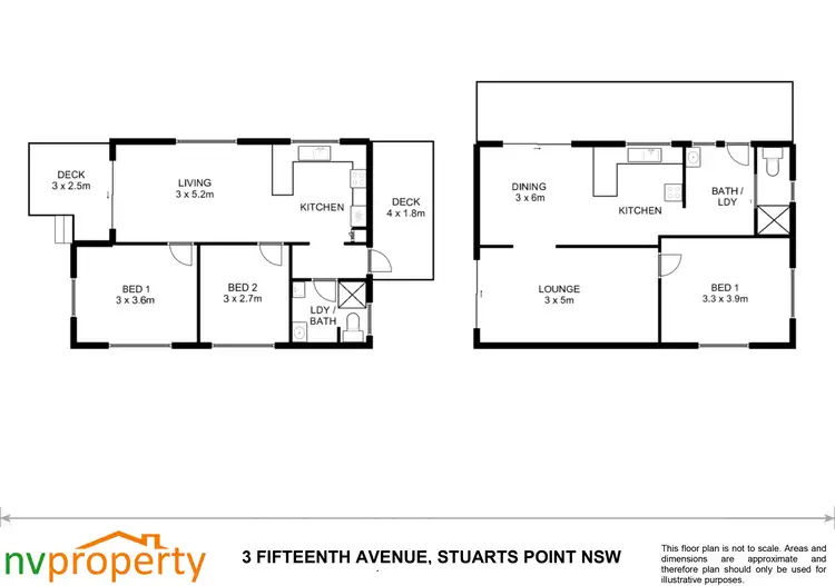 Floorplan of Homely house listing, 3 Fifteenth Avenue, Stuarts Point NSW 2441