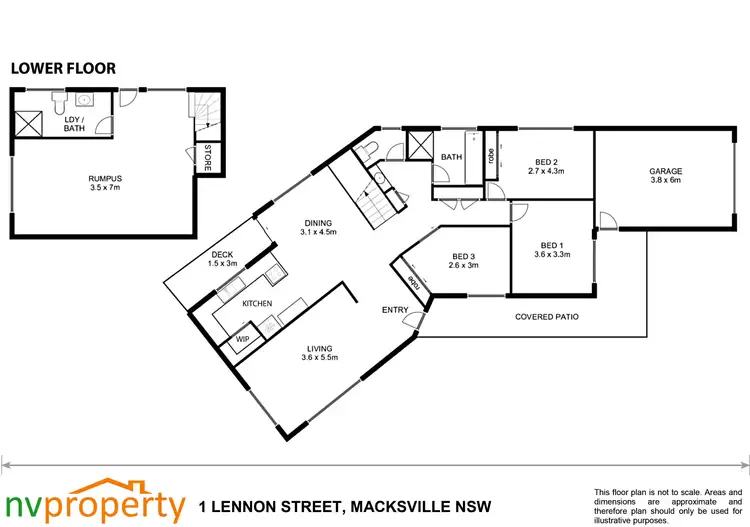 Floorplan of Homely house listing, 1 Lennon Close, Macksville NSW 2447