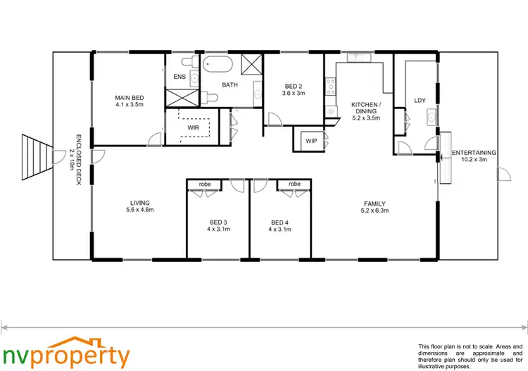 Floorplan of Homely house listing, 468 Fishermans Reach Road, Fishermans Reach NSW 2441