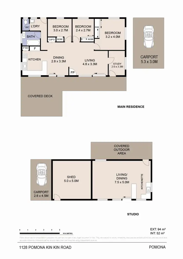 Floorplan of Homely house listing, 1128 POMONA KIN KIN Road, Kin Kin QLD 4571