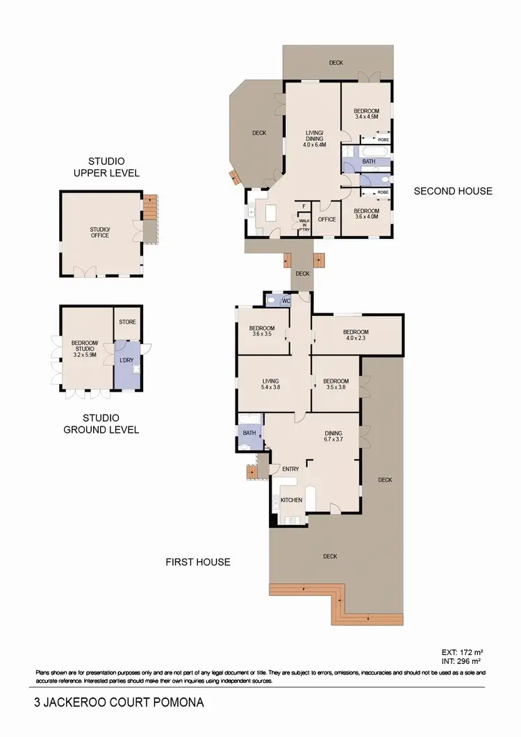 Floorplan of Homely house listing, 3 JACKEROO Court, Pomona QLD 4568