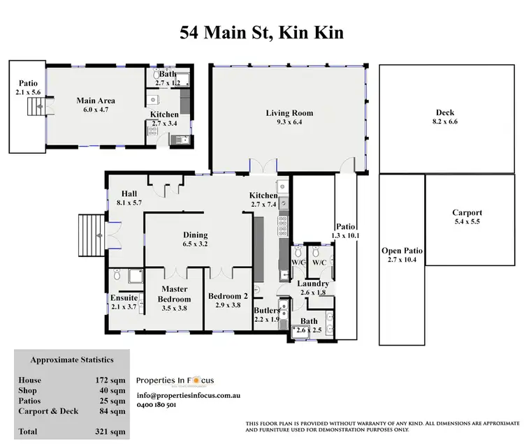 Floorplan of Homely house listing, 54 MAIN Street, Kin Kin QLD 4571