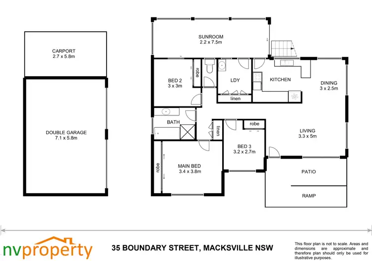 Floorplan of Homely house listing, 35 Boundary Street, Macksville NSW 2447