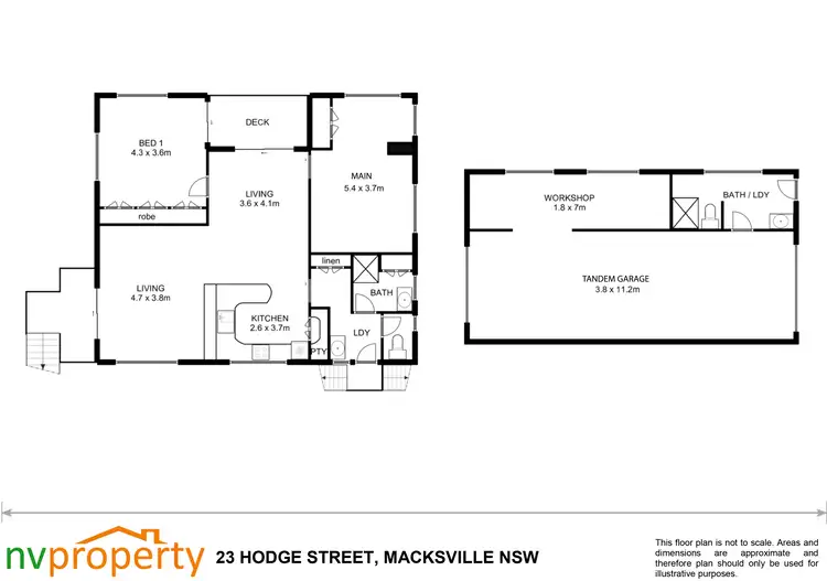 Floorplan of Homely house listing, 23 Hodge Street, Macksville NSW 2447