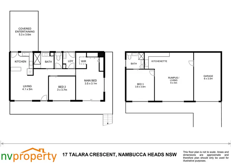 Floorplan of Homely house listing, 17 Talara Crescent, Nambucca Heads NSW 2448