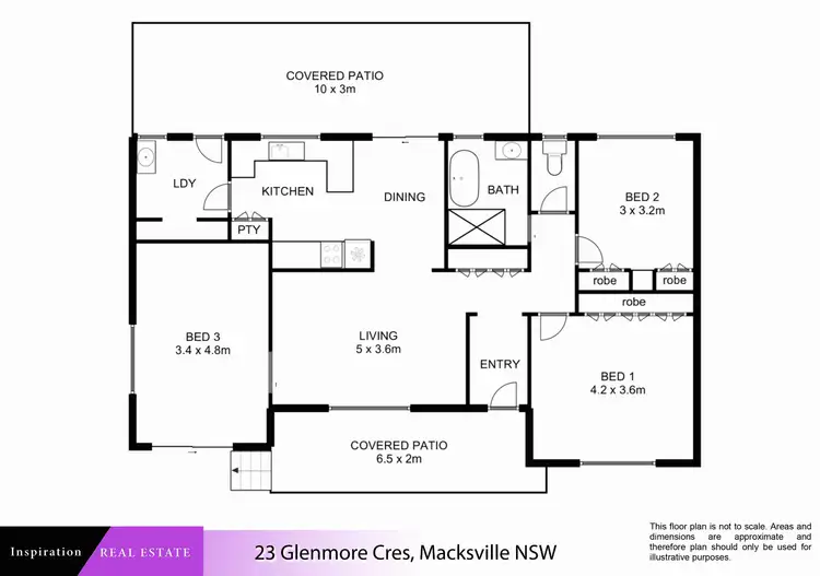 Floorplan of Homely house listing, 23 Glenmore Crescent, North Macksville NSW 2447