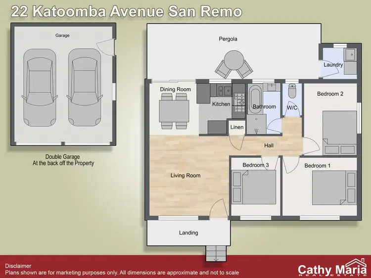 Floorplan of Homely house listing, 22 Katoomba Avenue, San Remo NSW 2262