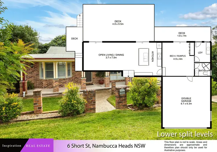 Floorplan of Homely house listing, 6 Short Street, Nambucca Heads NSW 2448