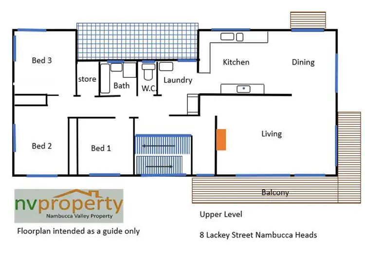 Floorplan of Homely house listing, 8 Lackey Street, Nambucca Heads NSW 2448