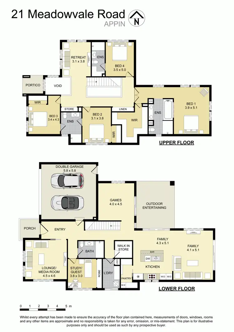 Floorplan of Homely house listing, 21 Meadowvale Road, Appin NSW 2560