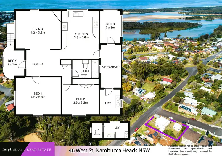Floorplan of Homely house listing, 46 West Street, Nambucca Heads NSW 2448