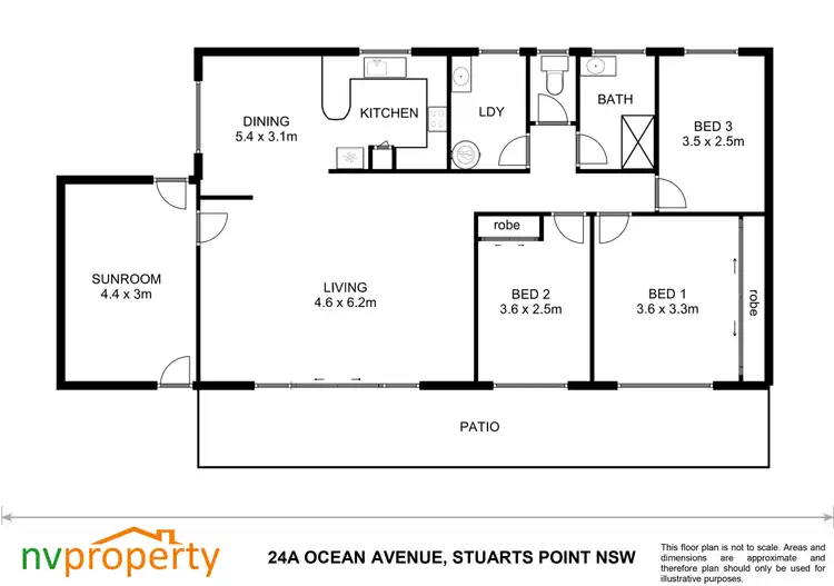 Floorplan of Homely house listing, 24a Ocean Avenue, Stuarts Point NSW 2441