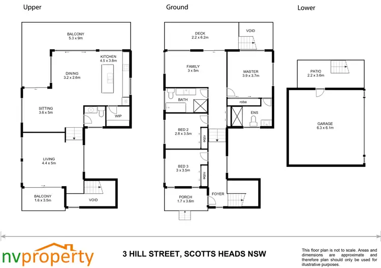 Floorplan of Homely house listing, 3 Hill Street, Scotts Head NSW 2447