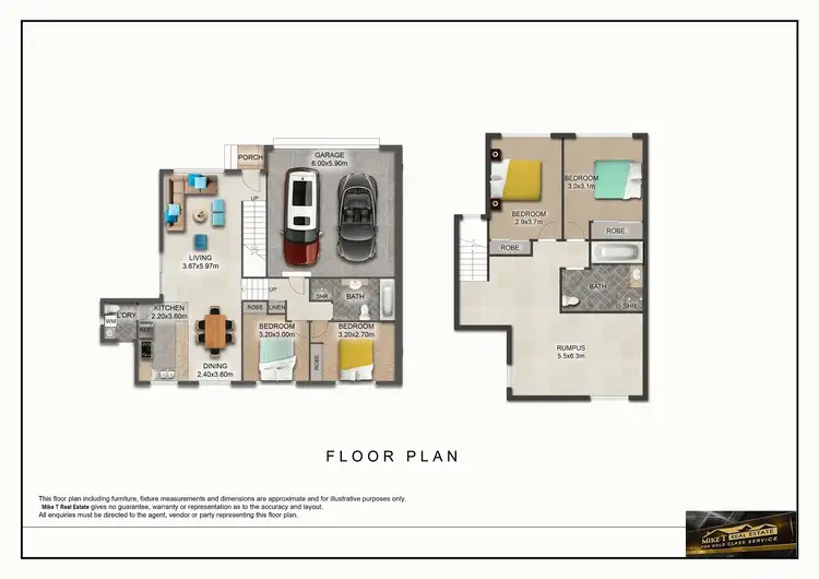 Floorplan of Homely house listing, 1 Booth Link, Kanahooka NSW 2530