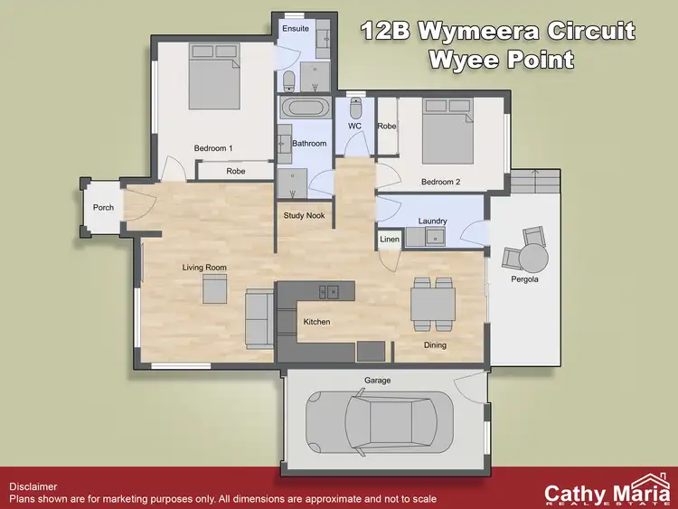 Floorplan of Homely villa listing, 12b Wymeera  Circuit, Wyee Point NSW 2259
