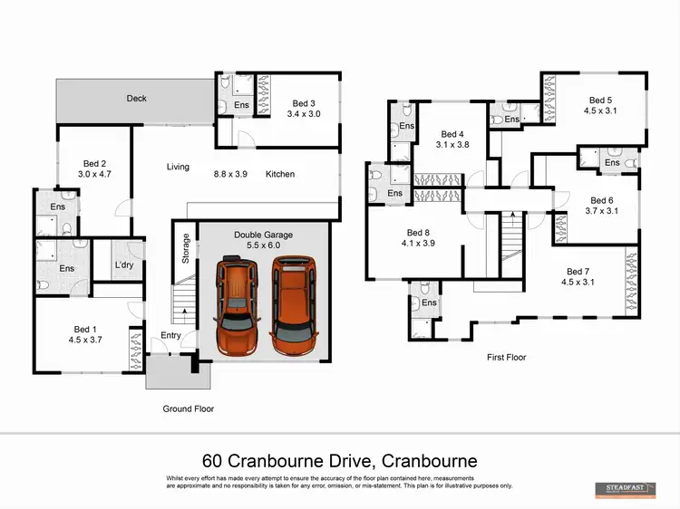 Floorplan of Homely other listing, 60 Cranbourne Drive, Cranbourne VIC 3977