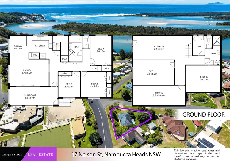 Floorplan of Homely house listing, 17 Nelson Street, Nambucca Heads NSW 2448