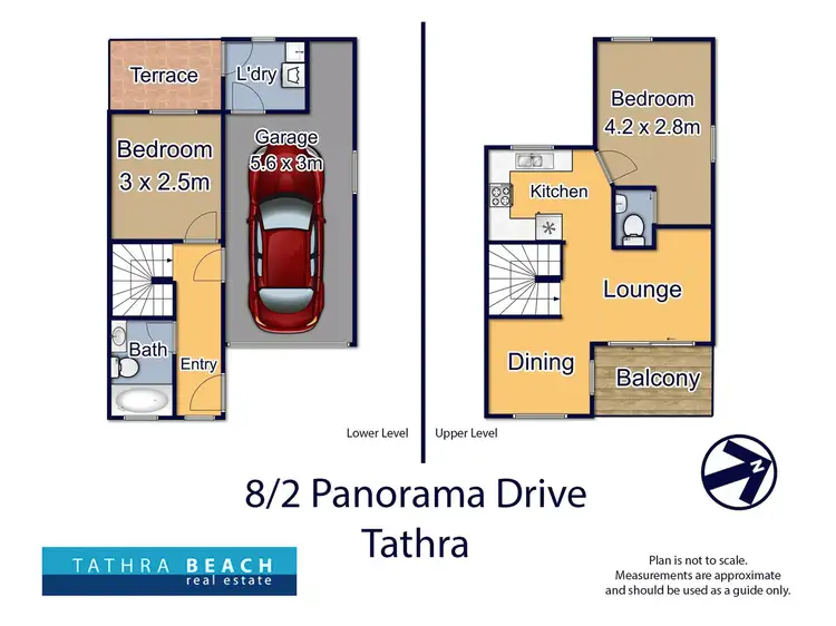 Floorplan of Homely unit listing, 8/2 Panorama Drive, Tathra NSW 2550