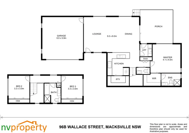 Floorplan of Homely house listing, 96B Wallace Street, Macksville NSW 2447