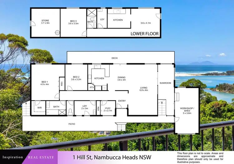 Floorplan of Homely house listing, 1 Hill Street, Nambucca Heads NSW 2448