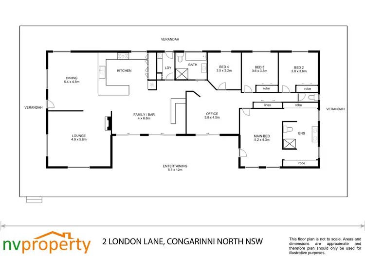 Floorplan of Homely house listing, 2 London Lane, Congarinni North NSW 2447