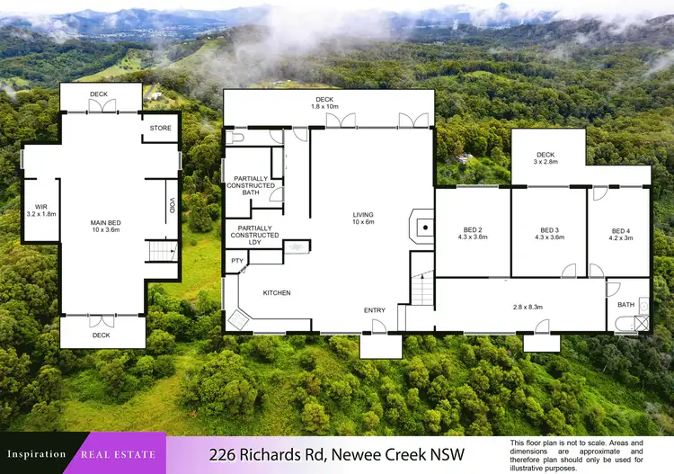 Floorplan of Homely rural property listing, 226 Richards Road, Newee Creek NSW 2447