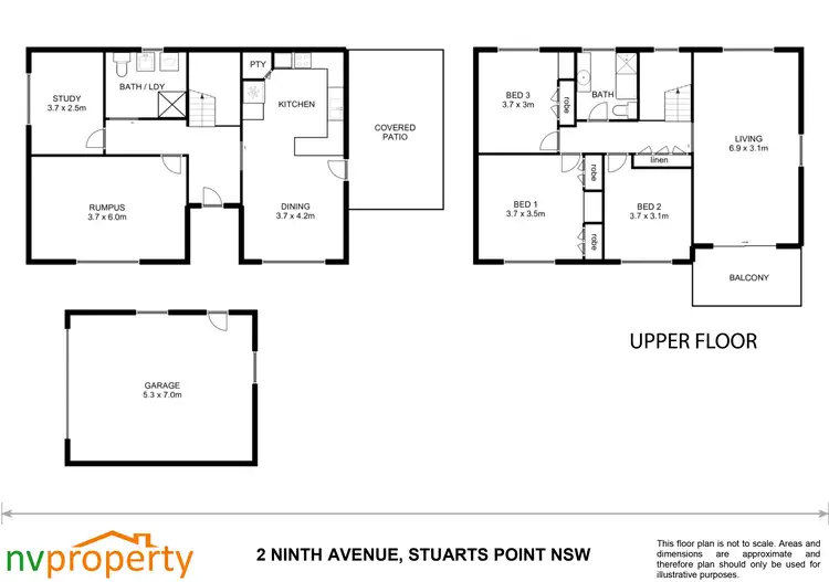 Floorplan of Homely house listing, 2 Ninth Avenue, Stuarts Point NSW 2441