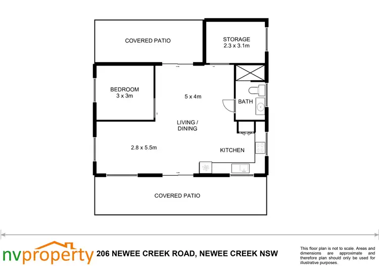 Floorplan of Homely other listing, LOT 2, 206 Newee Creek Road, Newee Creek NSW 2447