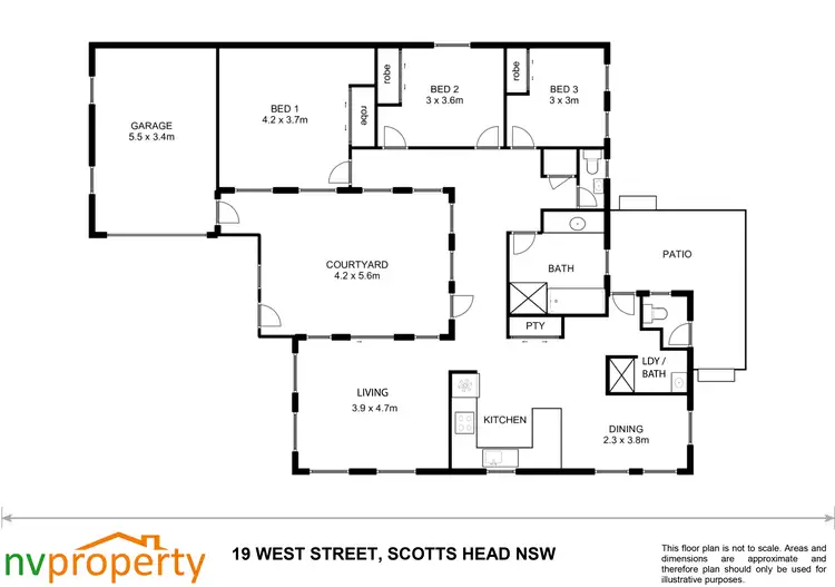 Floorplan of Homely house listing, 19 West Street, Scotts Head NSW 2447
