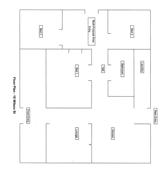 Floorplan of Homely house listing, 15 Wilson Street, Maryborough QLD 4650