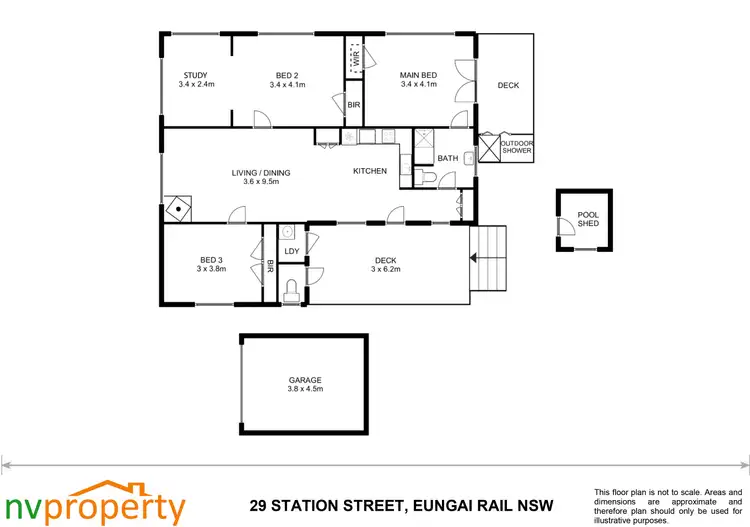 Floorplan of Homely house listing, 29 Station Street, Eungai Rail NSW 2441