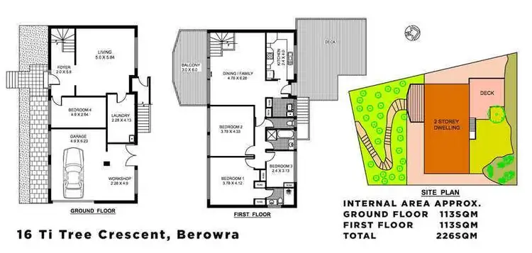 Floorplan of Homely house listing, 16 Ti Tree Crescent, Berowra NSW 2081