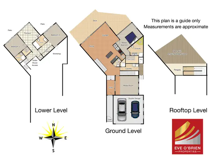 Floorplan of Homely semi-detached listing, 2/13 The Point, Tura Beach NSW 2548