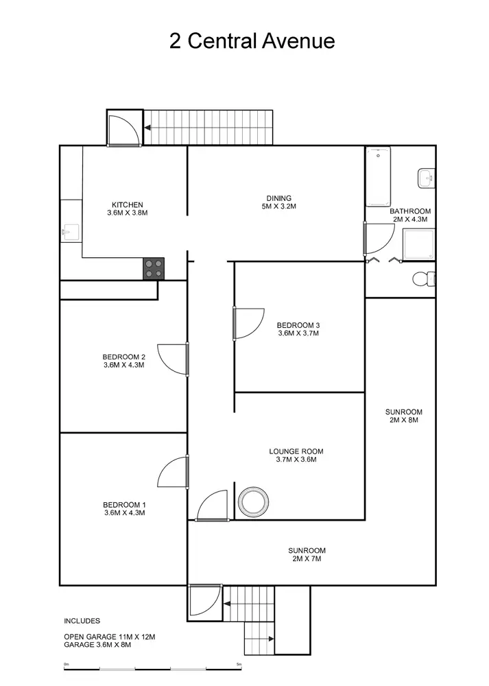 Floorplan of Homely house listing, 2 Central Avenue, Maclean NSW 2463