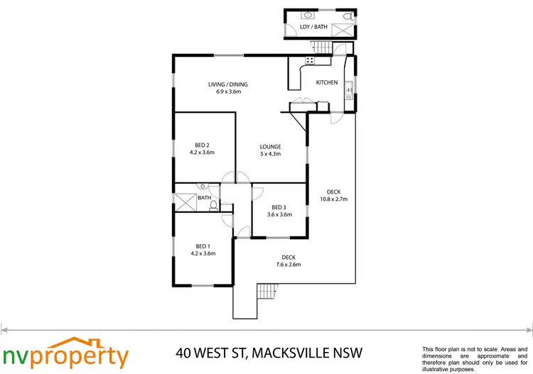 Floorplan of Homely house listing, 40 West  Street, Macksville NSW 2447