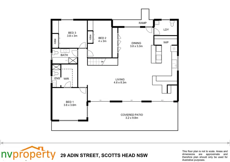 Floorplan of Homely house listing, 29 Adin Street, Scotts Head NSW 2447