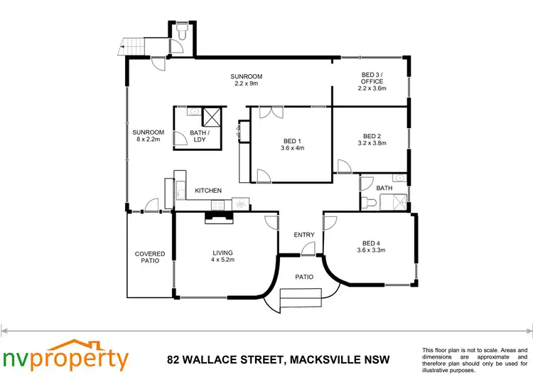 Floorplan of Homely house listing, 82 Wallace Street, Macksville NSW 2447