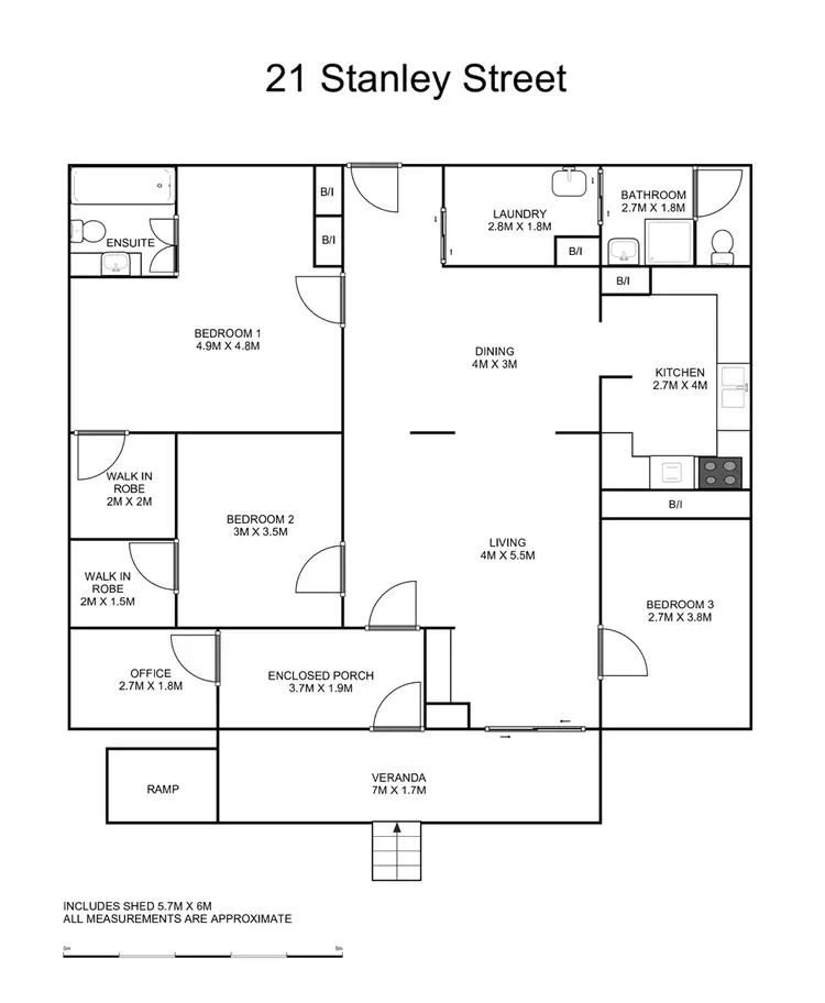 Floorplan of Homely house listing, 21 Stanley Street, Maclean NSW 2463