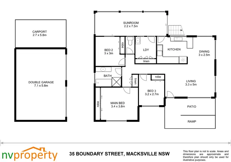 Floorplan of Homely house listing, 35 Boundary Street, Macksville NSW 2447