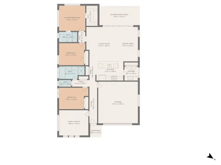 Floorplan of Homely house listing, 6 Wilang Close, Macksville NSW 2447