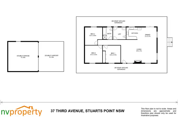 Floorplan of Homely house listing, 37 Third Avenue, Stuarts Point NSW 2441
