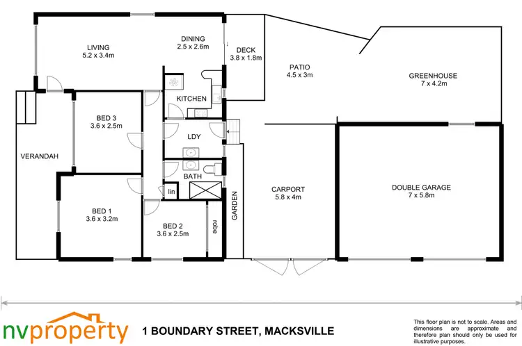 Floorplan of Homely house listing, 1 Boundary Street, Macksville NSW 2447