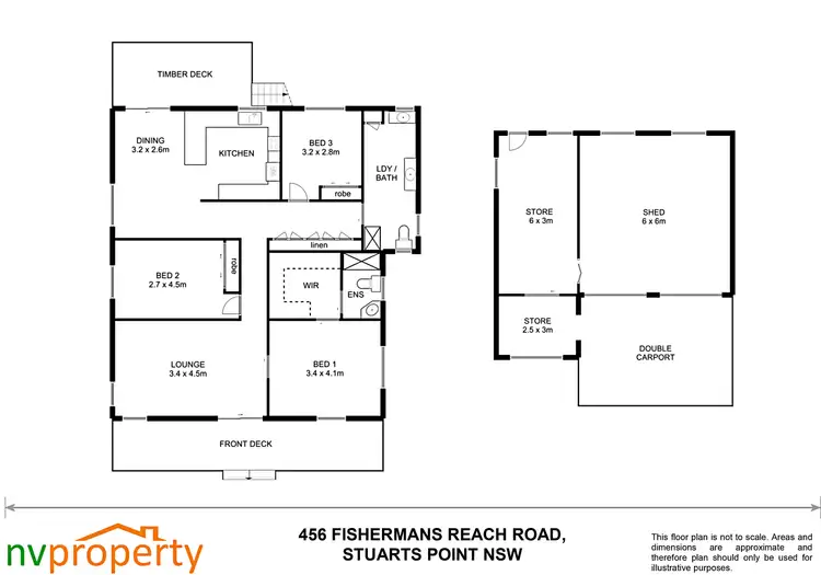 Floorplan of Homely house listing, 456 Fishermans Reach Road, Fishermans Reach NSW 2441